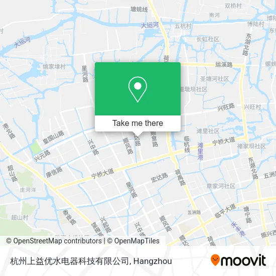 杭州上益优水电器科技有限公司 map
