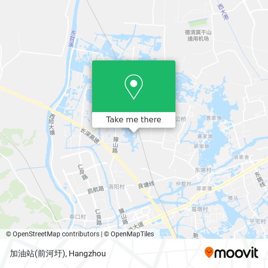 加油站(前河圩) map