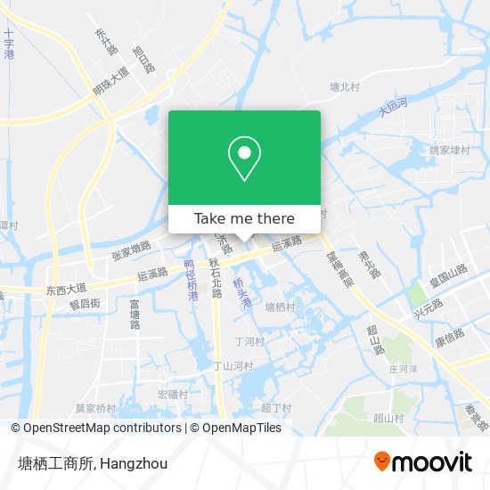 塘栖工商所 map