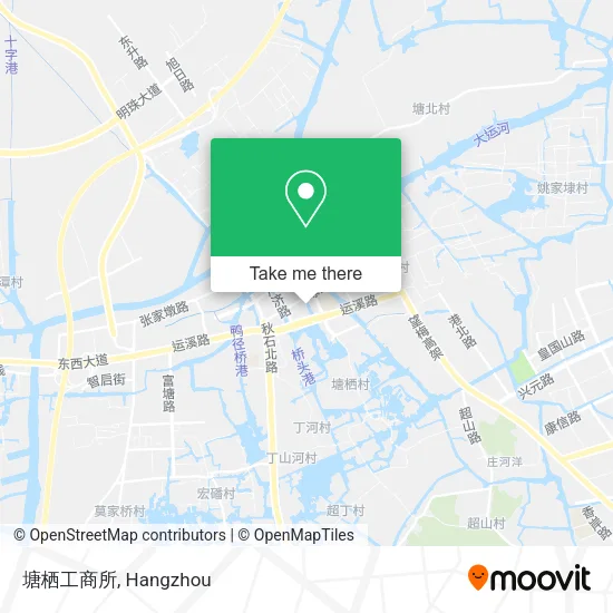 塘栖工商所 map
