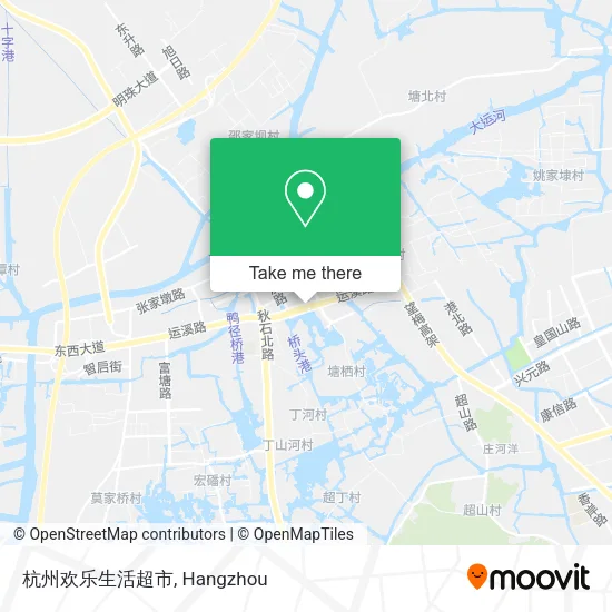杭州欢乐生活超市 map