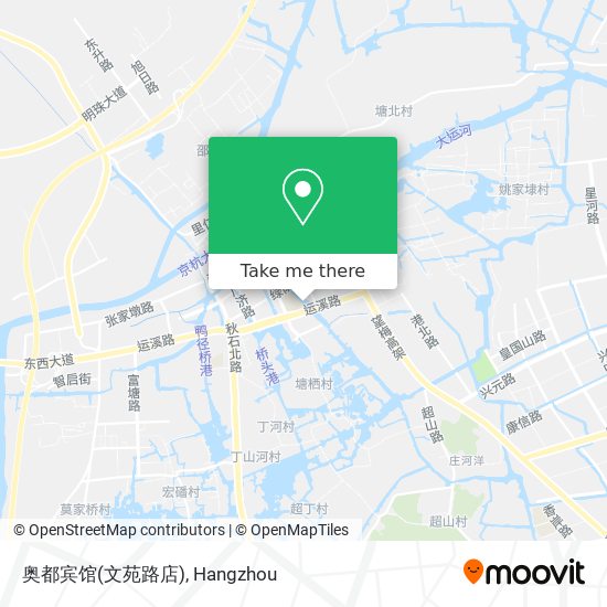奥都宾馆(文苑路店) map