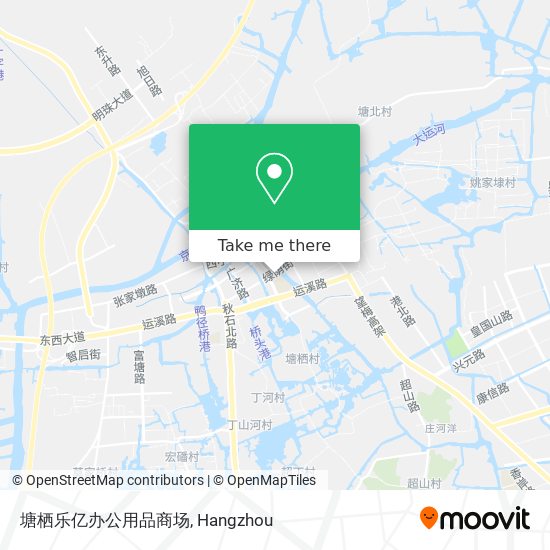 塘栖乐亿办公用品商场 map