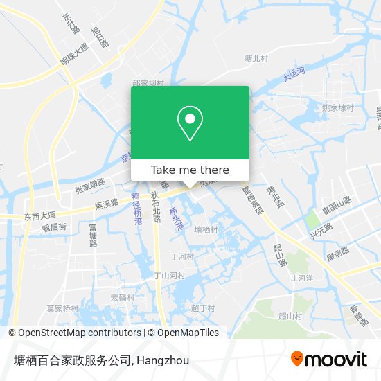塘栖百合家政服务公司 map