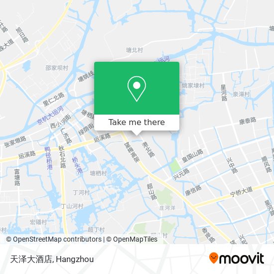 天泽大酒店 map
