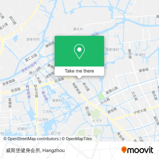 威斯堡健身会所 map