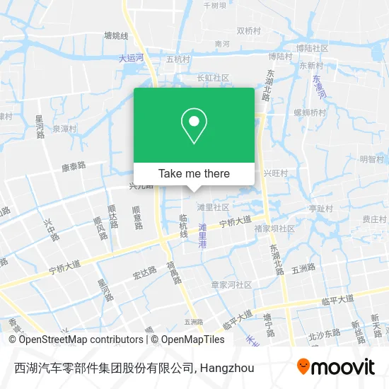 西湖汽车零部件集团股份有限公司 map