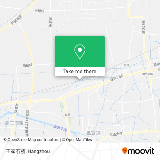 王家石桥 map