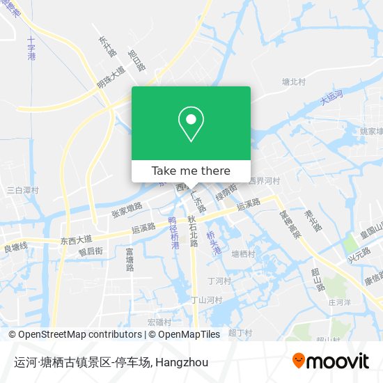 运河·塘栖古镇景区-停车场 map