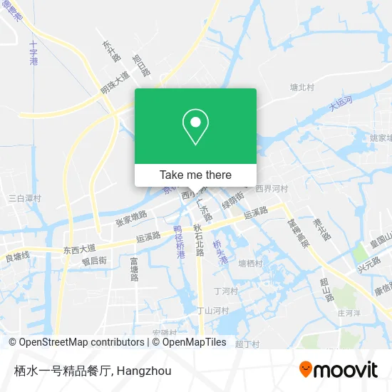 栖水一号精品餐厅 map