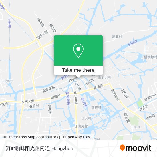 河畔咖啡阳光休闲吧 map