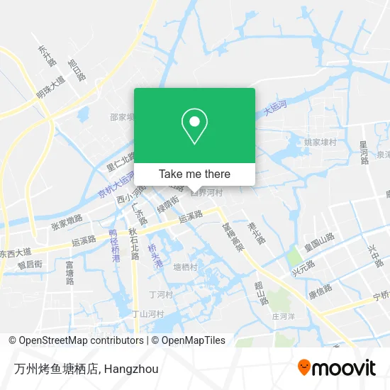 万州烤鱼塘栖店 map