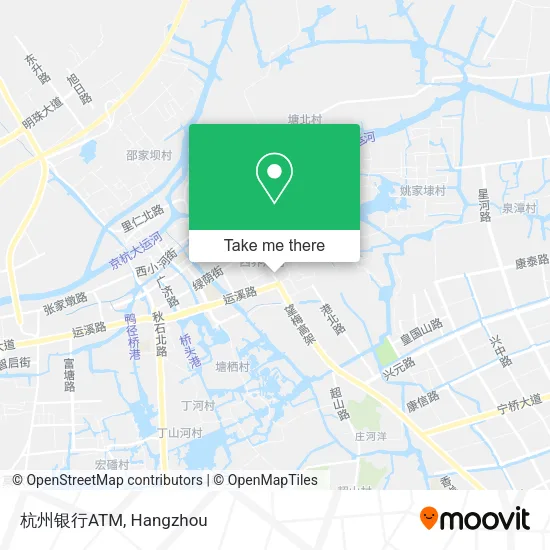 杭州银行ATM map
