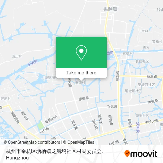 杭州市余杭区塘栖镇龙船坞社区村民委员会 map