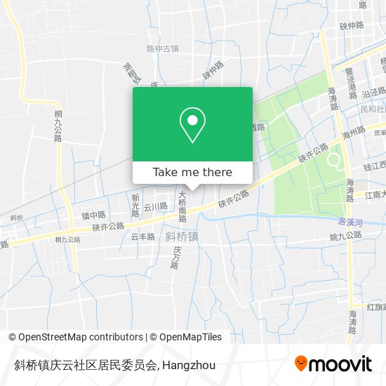 斜桥镇庆云社区居民委员会 map