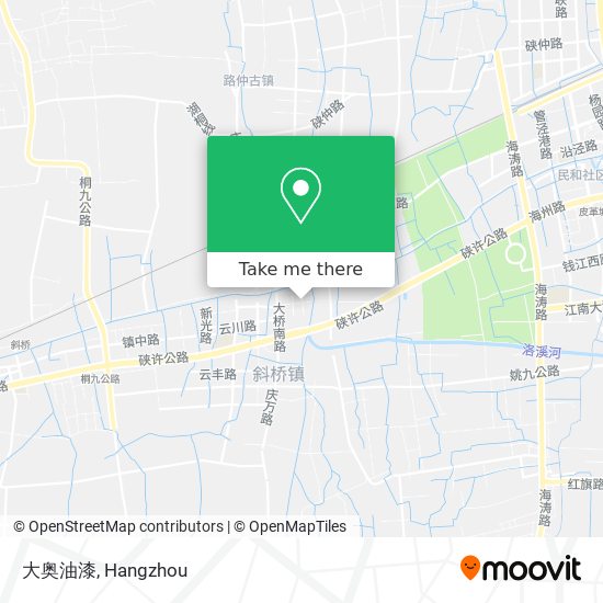 大奥油漆 map