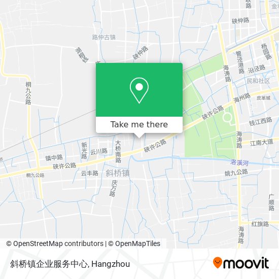 斜桥镇企业服务中心 map