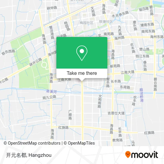 开元名都 map