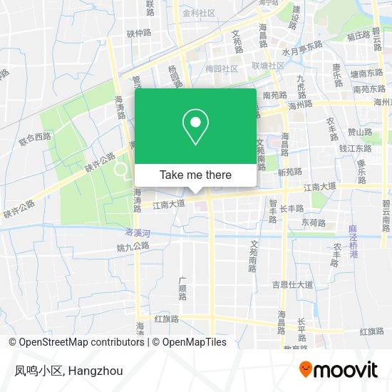凤鸣小区 map