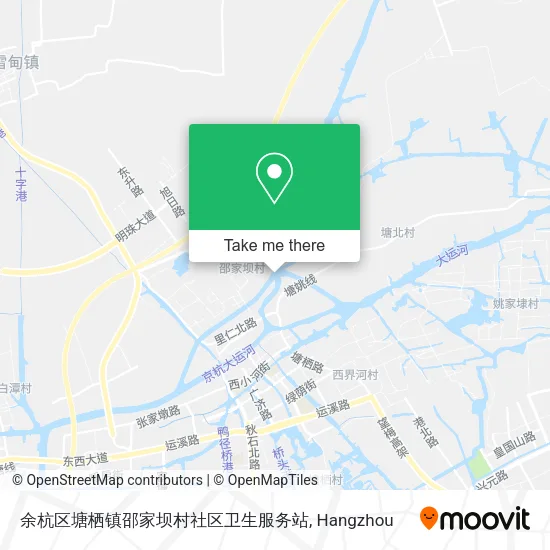 余杭区塘栖镇邵家坝村社区卫生服务站 map