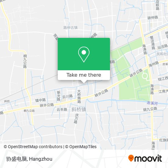 协盛电脑 map