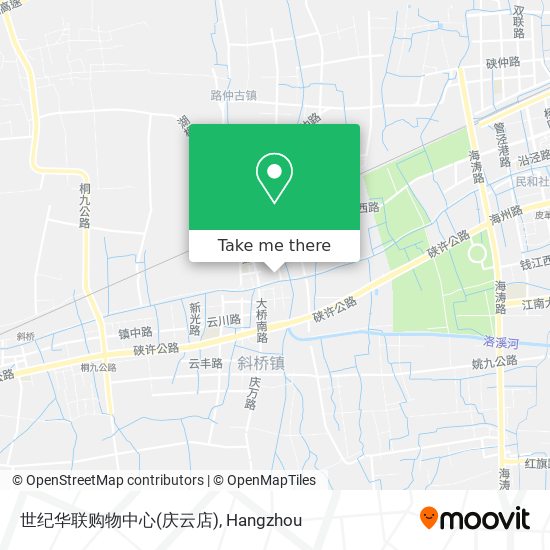 世纪华联购物中心(庆云店) map