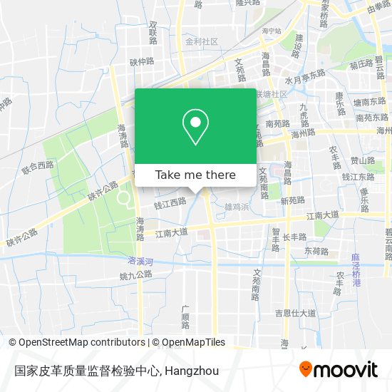 国家皮革质量监督检验中心 map