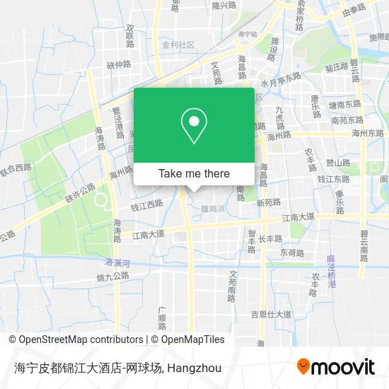 海宁皮都锦江大酒店-网球场 map