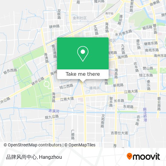 品牌风尚中心 map