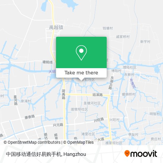 中国移动通信好易购手机 map