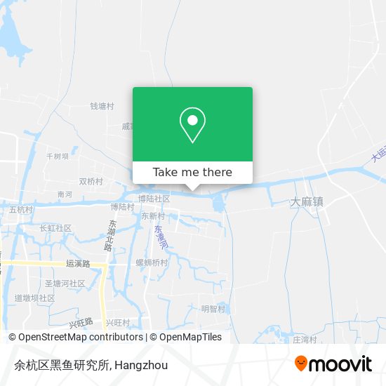 余杭区黑鱼研究所 map