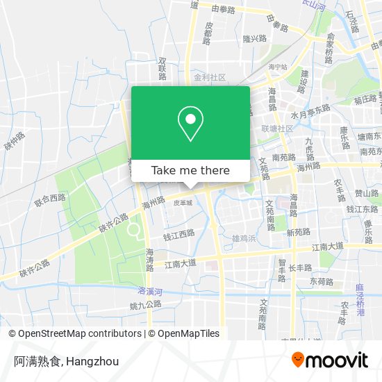 阿满熟食 map