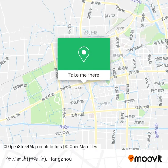 便民药店(伊桥店) map