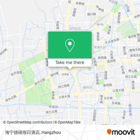 海宁德禧假日酒店 map