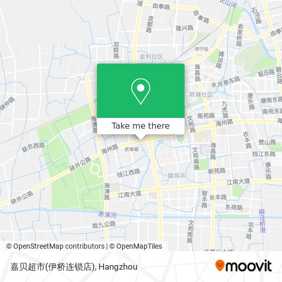 嘉贝超市(伊桥连锁店) map