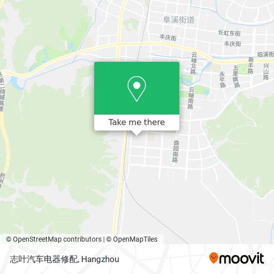 志叶汽车电器修配 map