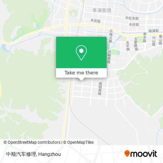 中顺汽车修理 map