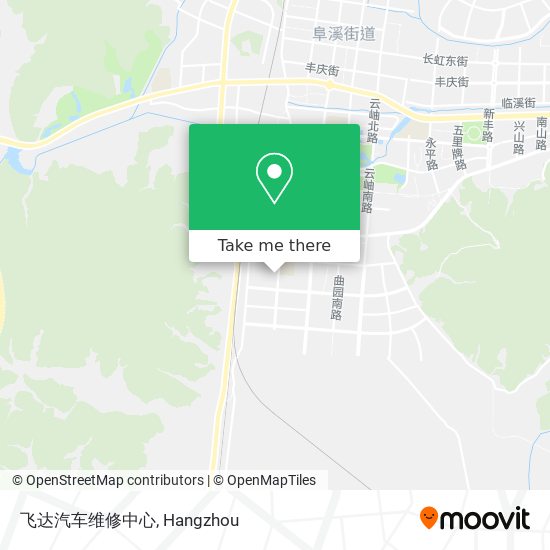 飞达汽车维修中心 map
