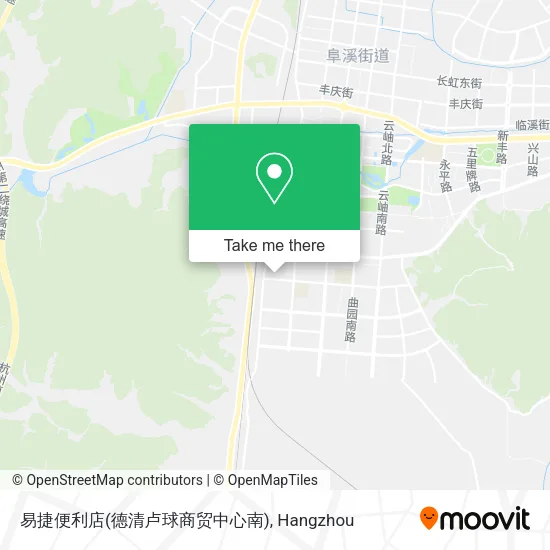 易捷便利店(德清卢球商贸中心南) map