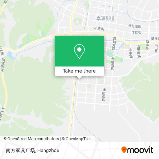 南方家具广场 map