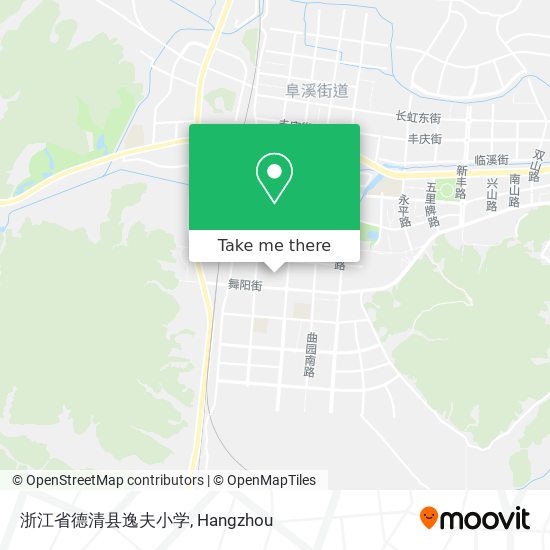 浙江省德清县逸夫小学 map
