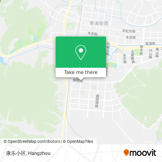 康乐小区 map