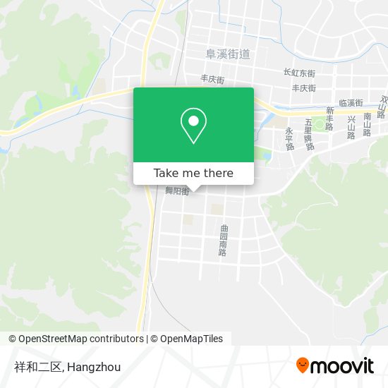 祥和二区 map