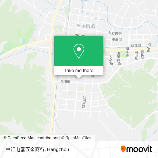 中汇电器五金商行 map
