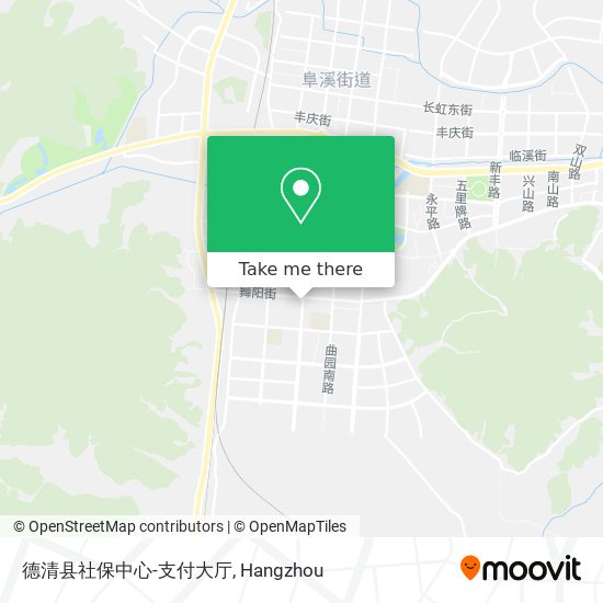德清县社保中心-支付大厅 map