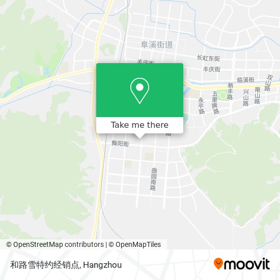 和路雪特约经销点 map