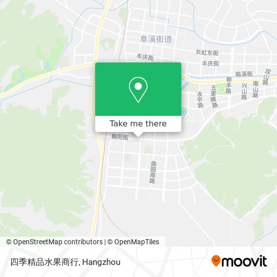 四季精品水果商行 map
