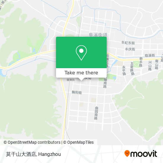 莫干山大酒店 map