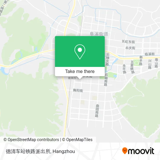 德清车站铁路派出所 map