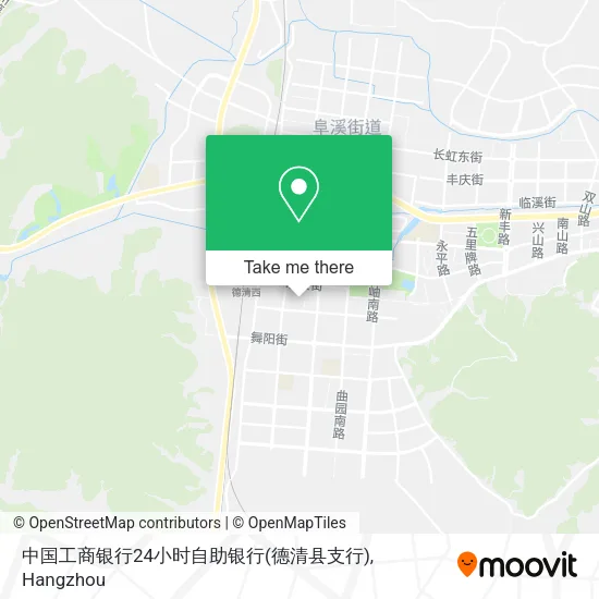 中国工商银行24小时自助银行(德清县支行) map